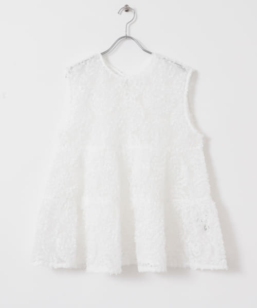 TORRAZZO DONNA　Floral sheer tops