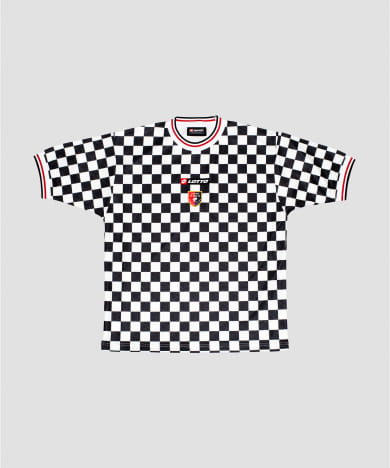 LOTTO　CHECKERD FLAG GAME SHIRTS