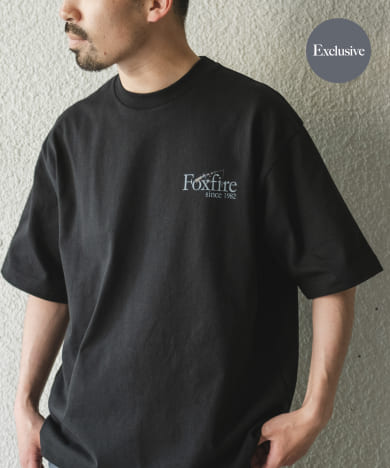 『別注』Foxfire×DOORS　釣り竿プリントTシャツ