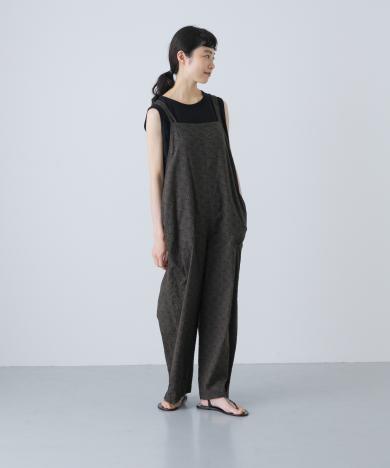 リバティプリントサロペット