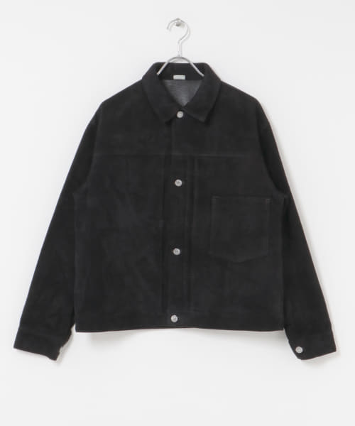 A PRESSE　Suede Leather 1st Type Jacket