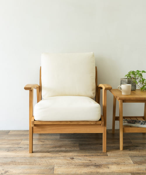 BOTHY Canvas Sofa 1P オーク無垢材