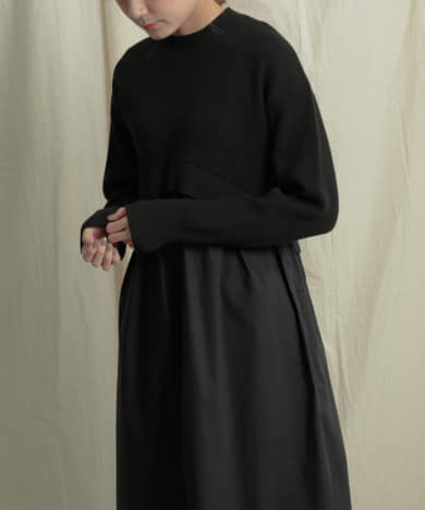 シャツドッキングニットワンピース 14 26c009 Urban Research公式ファッション通販 シャツドッキングニットワンピース 14 26c009 Urban Research公式ファッション通販