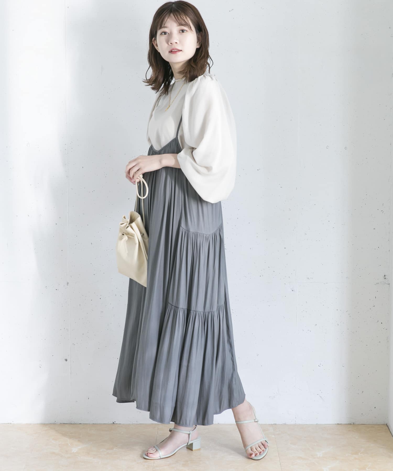 ティアードギャザーキャミワンピース Ra14 26k002 Urban Research公式ファッション通販 ティアードギャザーキャミワンピース Ra14 26k002 Urban Research公式ファッション通販