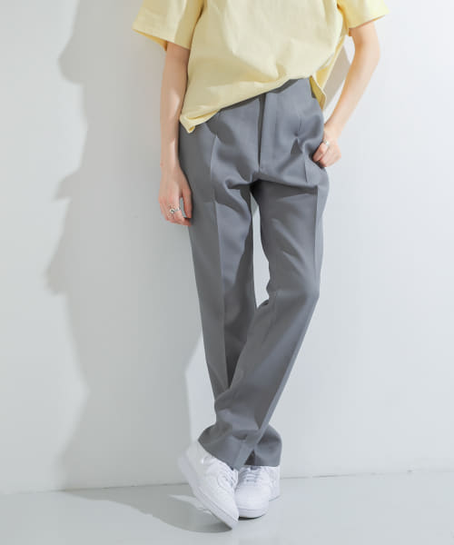 ツイルテーパードパンツ