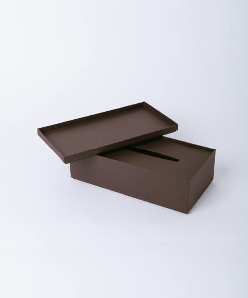 &PAPERS　SNEAK 二重蓋のティッシュケース