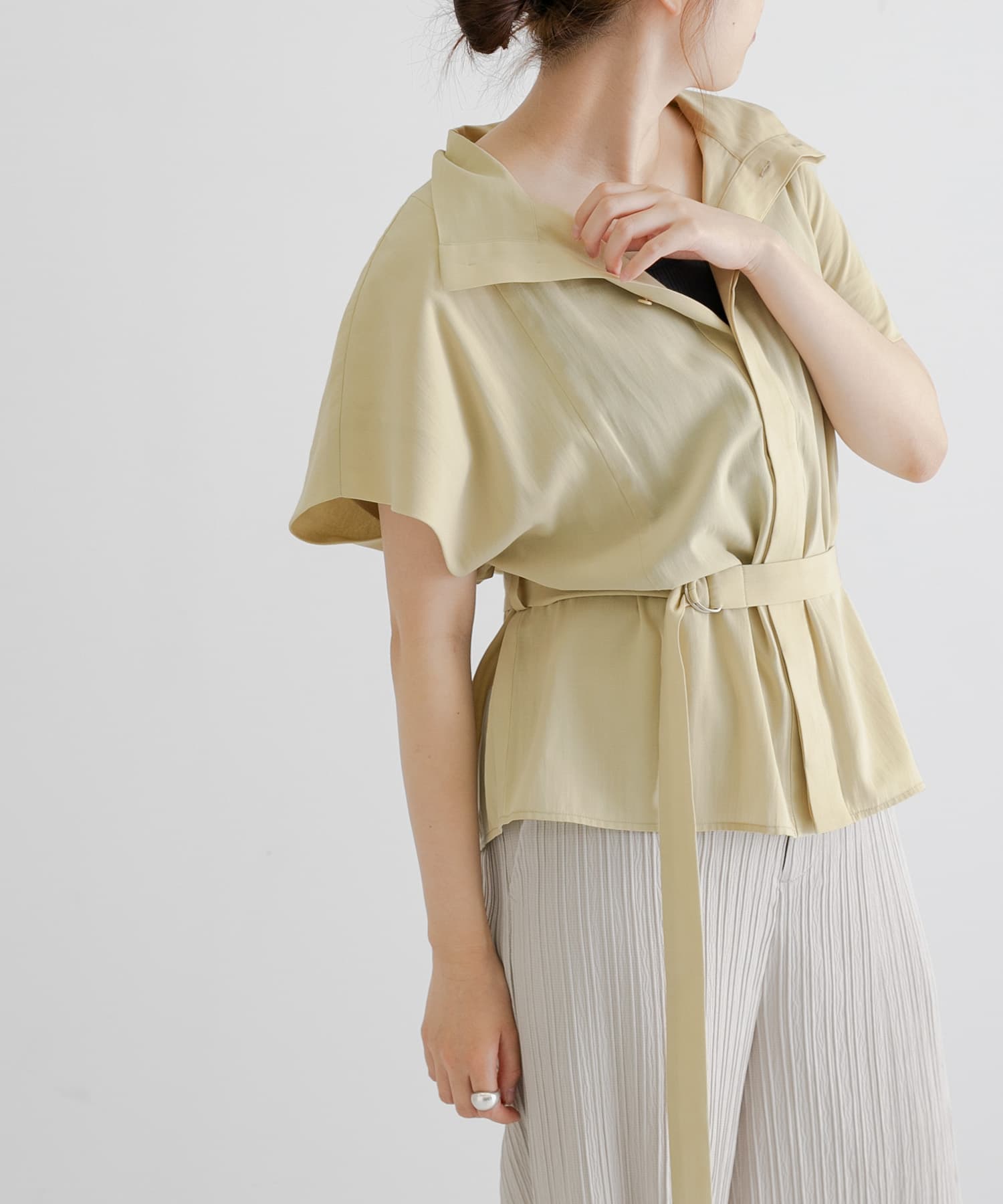 STAND COLLAR BLOUSE[WB15-23N005]｜URBAN RESEARCH
