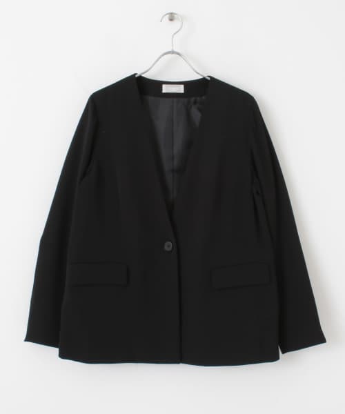 [URBAN RESEARCH][LA MAISON　ノーカラージャケット]