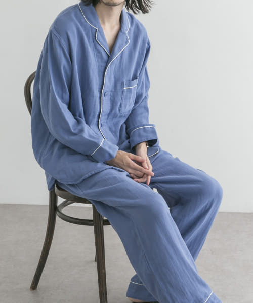 URBAN RESEARCH×UCHINO　ソフトタッチガーゼパジャマ
