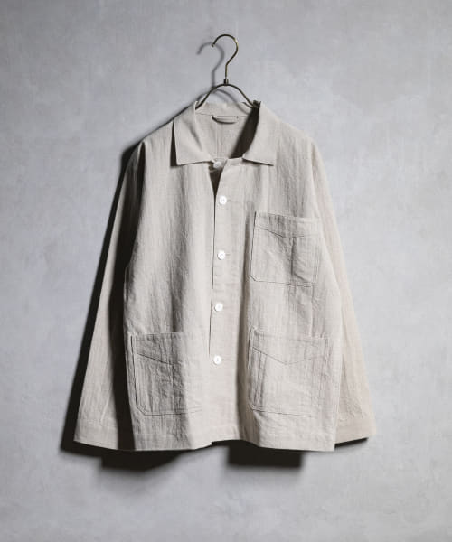 Arce　コットンリネンシャツ