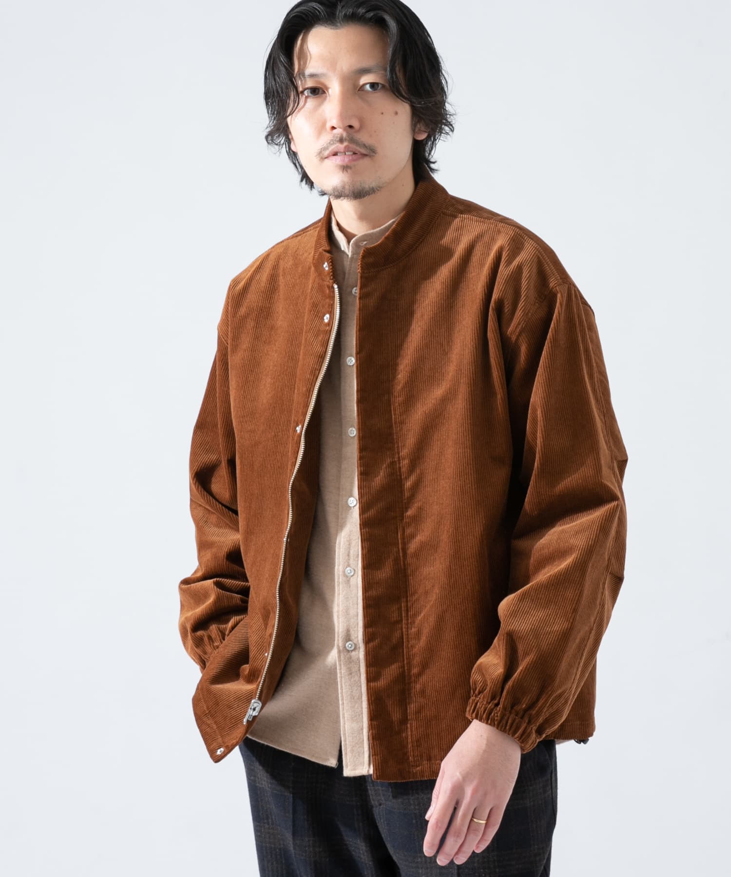 ☆日本の職人技☆ アーペントル ジャケット コーデュロイ スタンドカラー - ノーカラージャケット - labelians.fr ☆日本の職人技☆ アーペントル ジャケット コーデュロイ スタンドカラー - ノーカラージャケット - labelians.fr