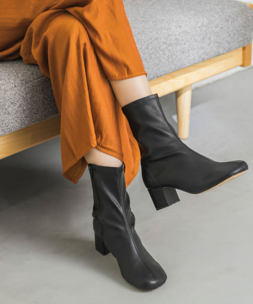 [URBAN RESEARCH][MILLIWM　OBLIQUE CENTERSEAM BOOTS]