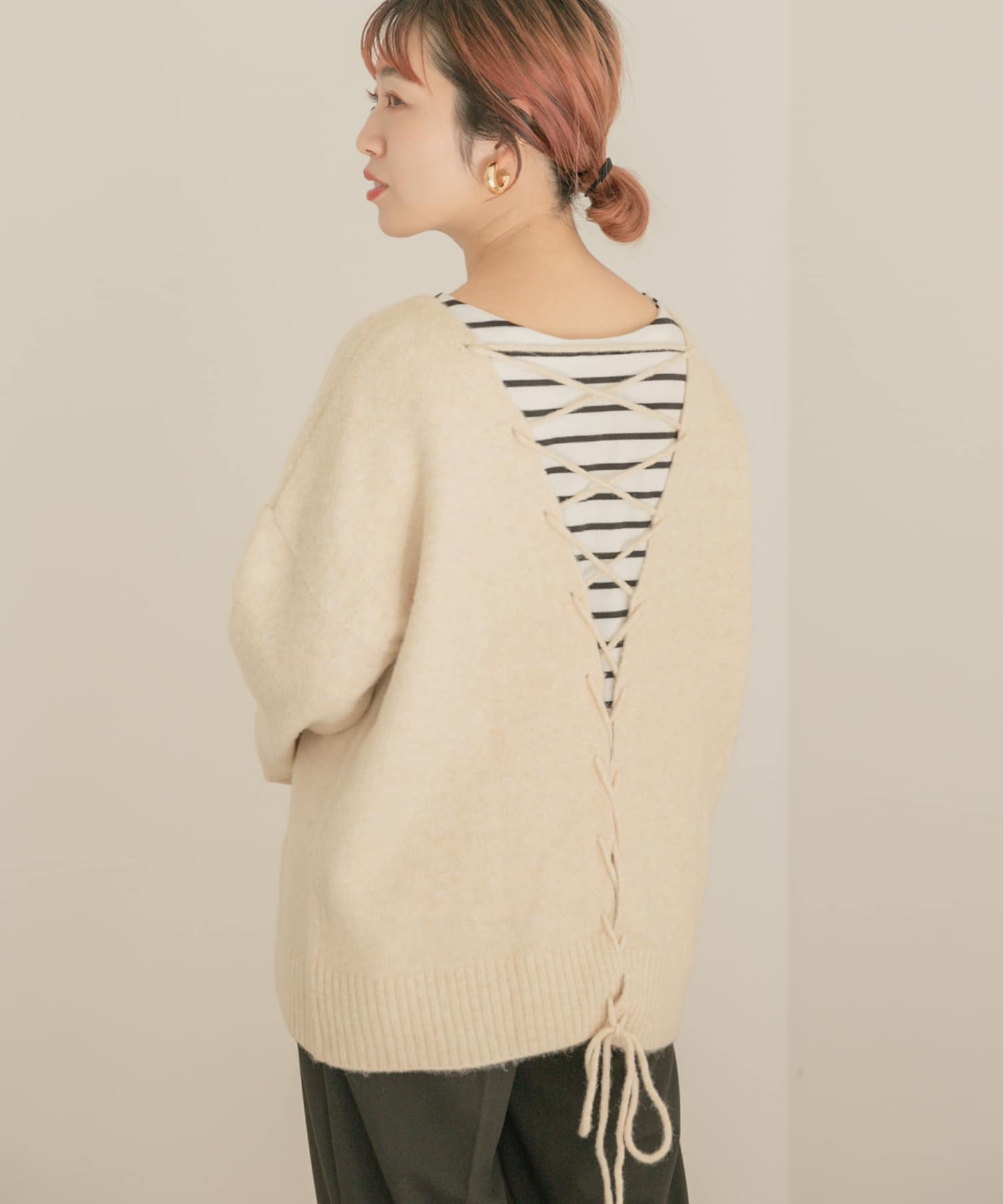 バック編みニット[IT17-22B008]｜URBAN RESEARCH公式ファッション通販