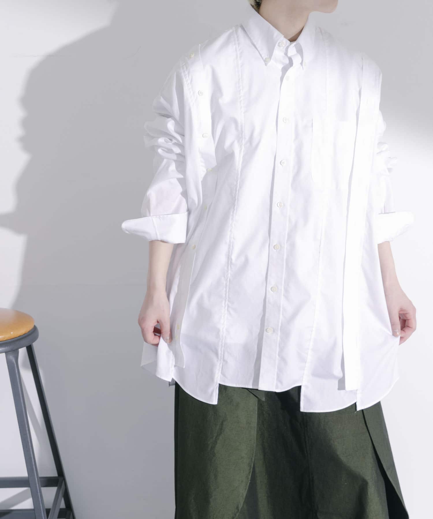 77circa width adjustable shirt[cm22ss03-TGM25]｜URBAN RESEARCH公式