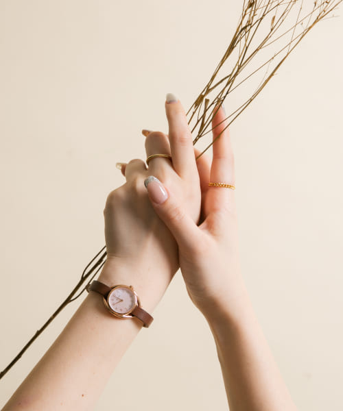 MATOW　SHIKI ROUND ROSE GOLD PINK