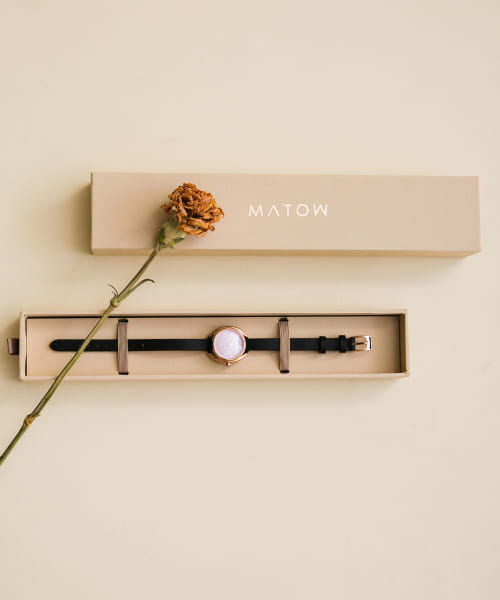 MATOW　SHIKI ROUND ROSE GOLD PINK