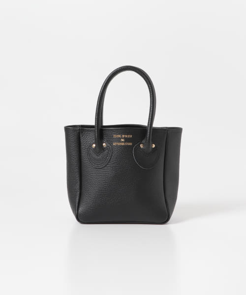 YOUNG&OLSEN　EMBOSSED LEATHER TOTE XS