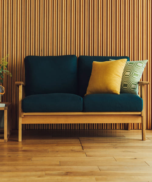 BOTHY　Modern Sofa 2P オーク無垢材