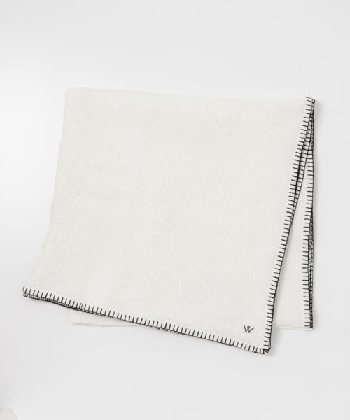 WEAROUND　LINEN WAFFLE BLANKET