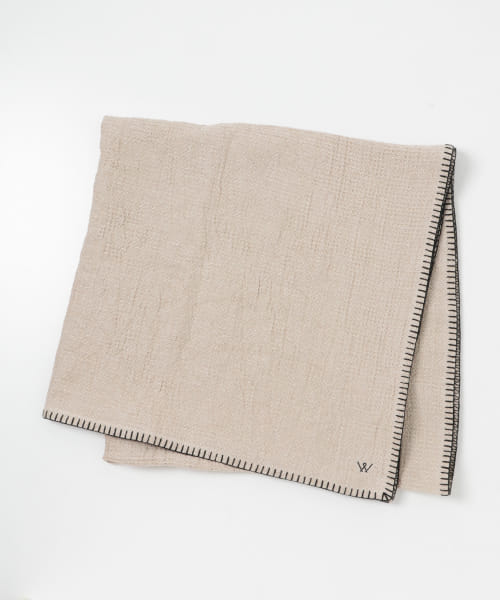 WEAROUND　LINEN WAFFLE BLANKET
