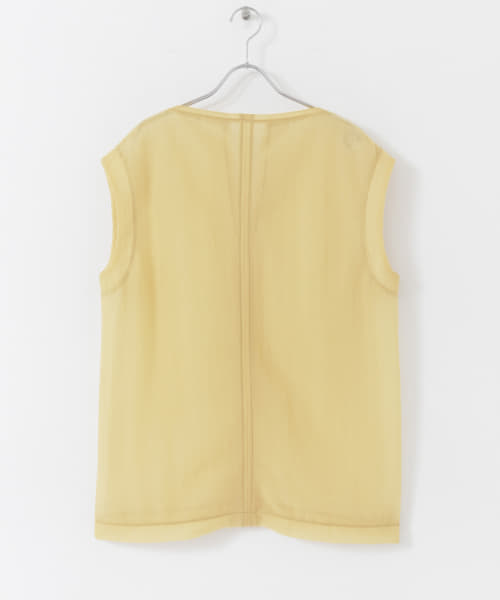 IIROT　sheer nylon pullover
