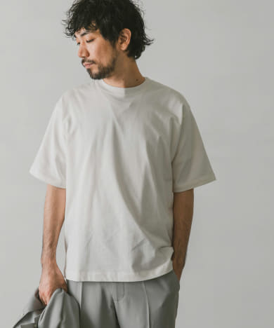 シルケットライクショートスリーブTシャツ[DR25-11A515 ...