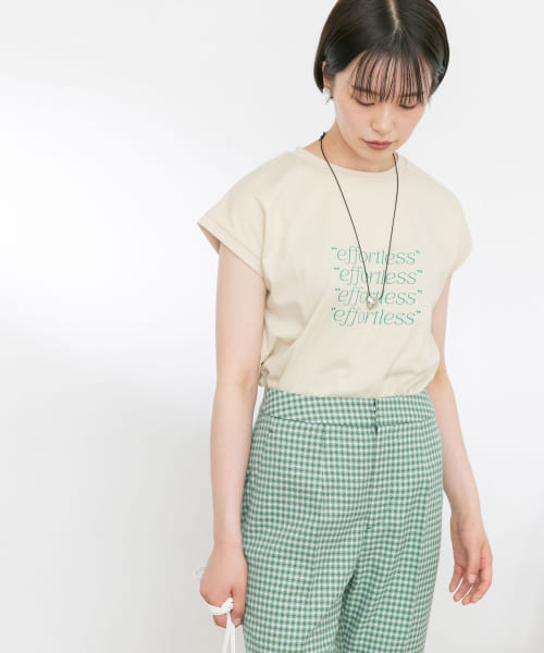 EFFORTLESSプリントTシャツ