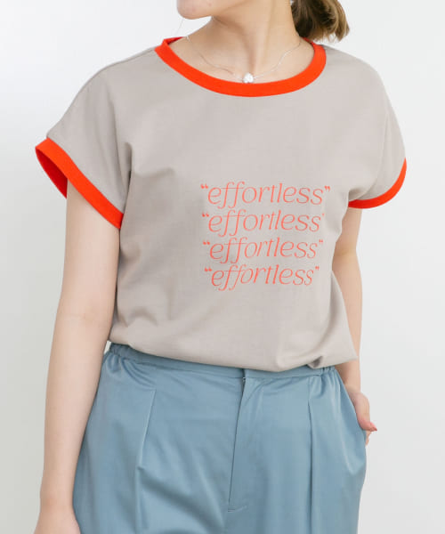 EFFORTLESSプリントTシャツ