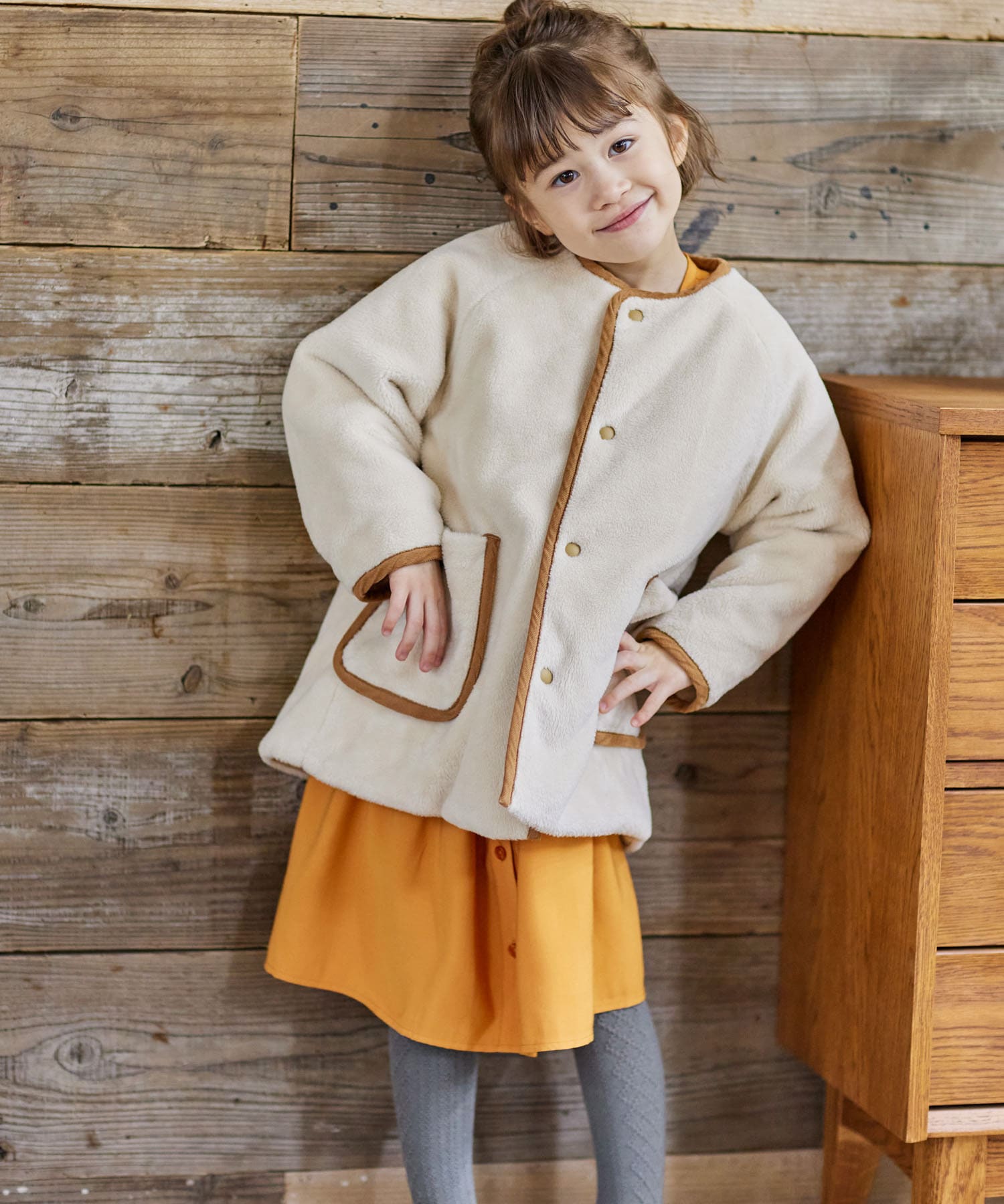 リバーシブルフリースコート(KIDS)[DR27-37B321]｜URBAN RESEARCH公式
