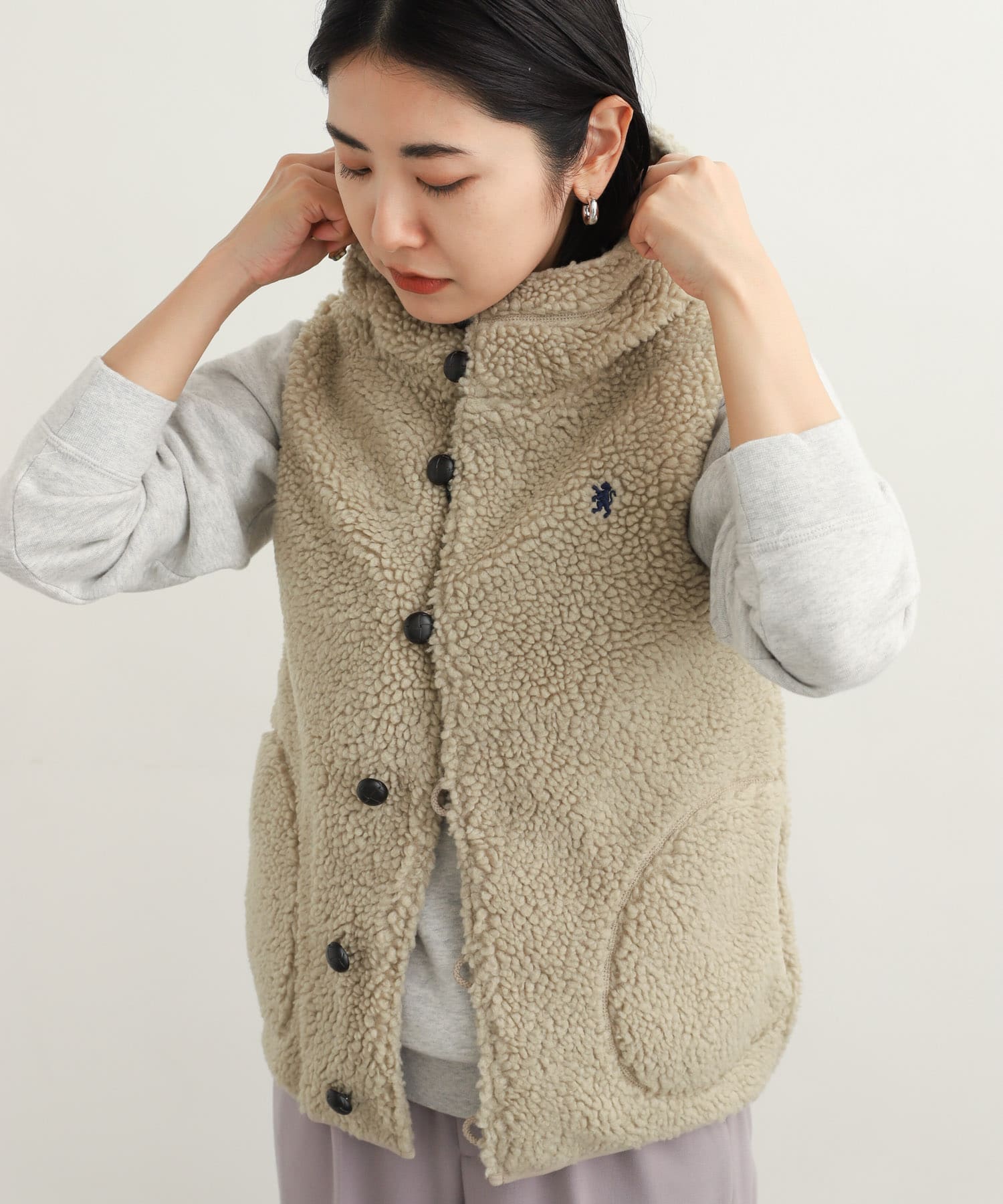 GYMPHLEX ボアベスト[J-1069-DW27]｜URBAN RESEARCH公式ファッション通販