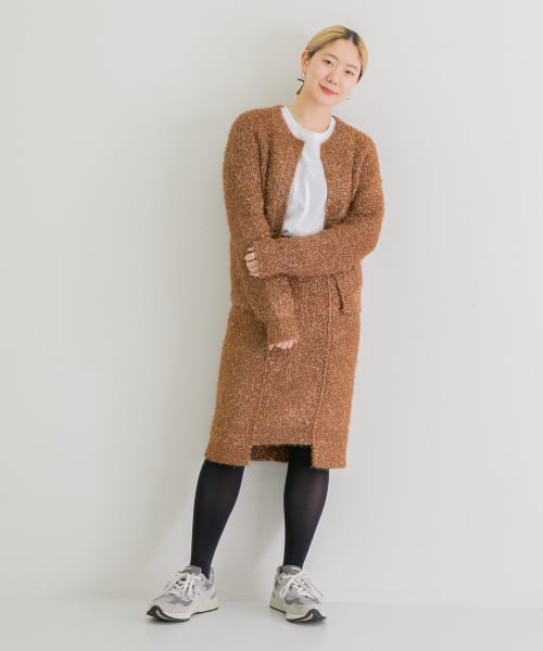 iI　glitter knit skirt