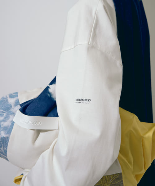 『別注』MIDIUMISOLID×TGM　Organic cotton LS T-SHIRTS L