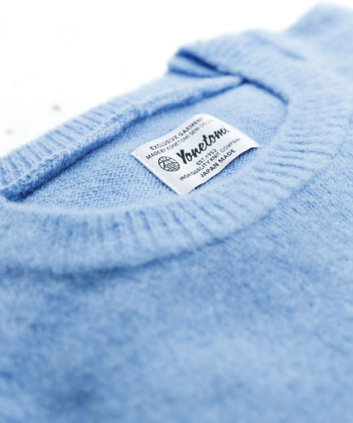 米富繊維　CIRCLE KNIT PULLOVER