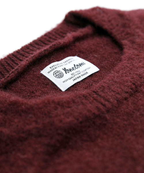 米富繊維　CIRCLE KNIT PULLOVER