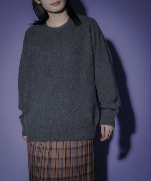 米富繊維　CIRCLE KNIT PULLOVER