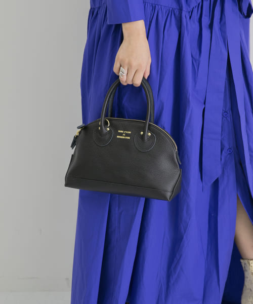 YOUNG&OLSEN　EMBOSSED LE ZIP BOAT BAG S