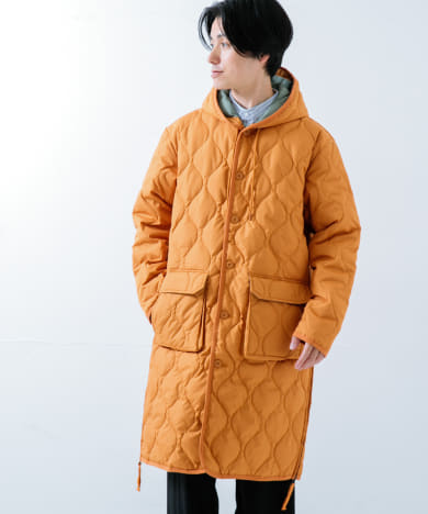 TAION　MILITARY HOOD DOWN COAT