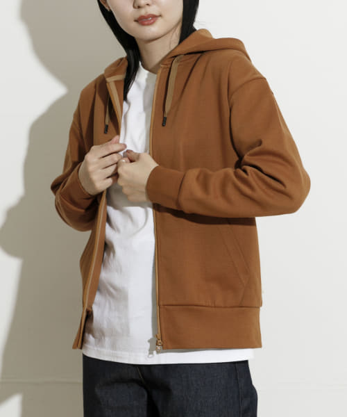 WA.CLOTH　HYBRID SWEAT ZIP HOODY