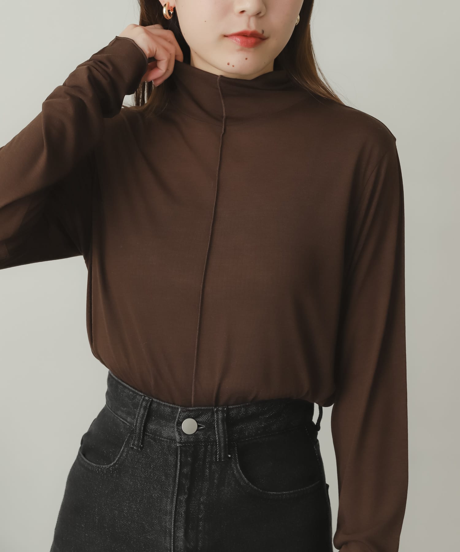 シアーハイネックTシャツ[AA27-21B107]｜URBAN RESEARCH公式