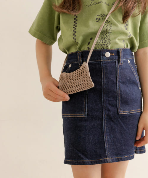 ARCH&LINE　MESH MICRO POUCH