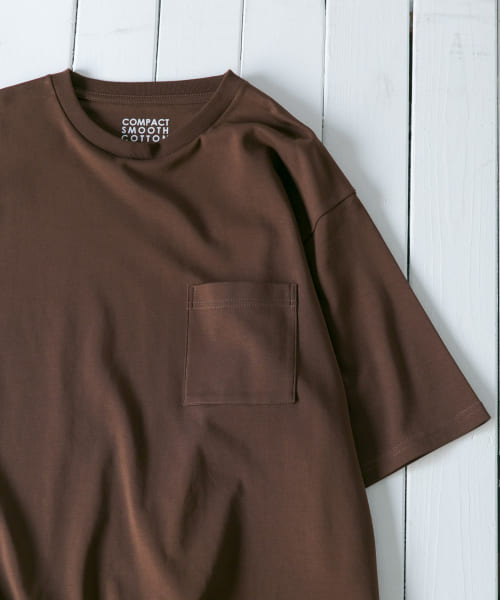 コンパクトスムースポンチショートスリーブTシャツ