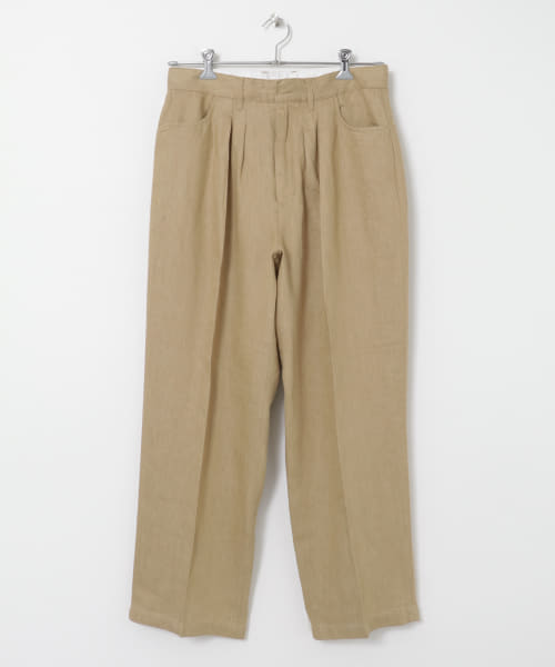 FARAH　Two-tuck WideTaperd Pants
