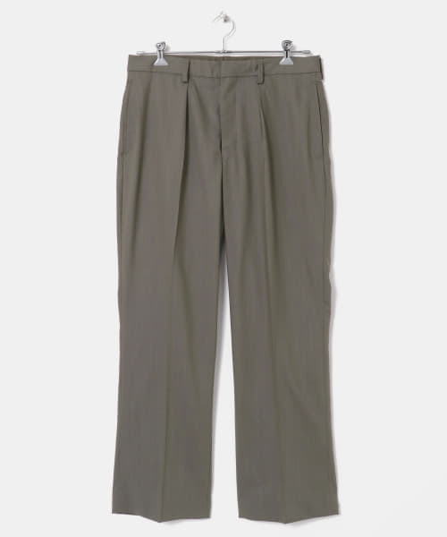 BROWN by 2-tacs　Straight slacks