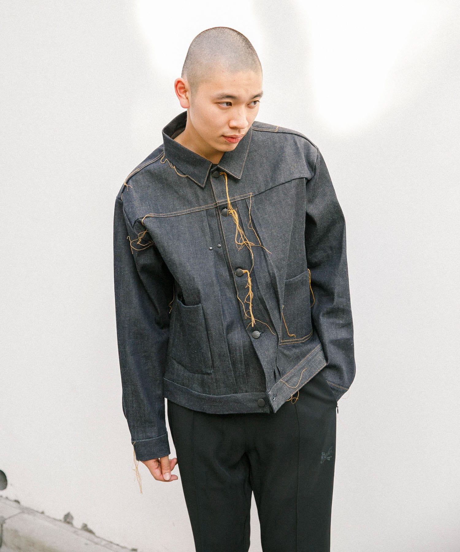 デニムジャケット　M needles 新品　denim 5