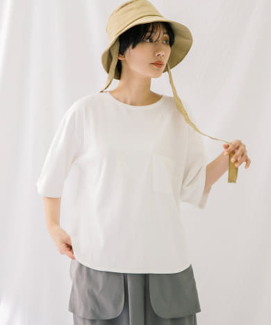 ショートスリーブロングテールロゴTシャツ