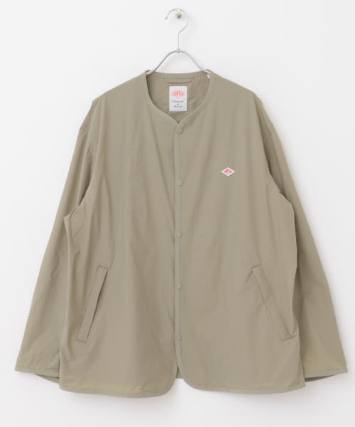 DANTON　COLLARLESS JACKET