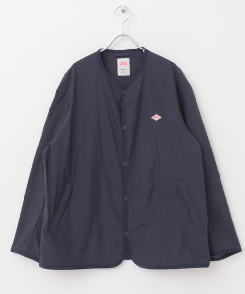 DANTON　COLLARLESS JACKET