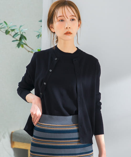 『一部WEB限定カラー』GICIPI　GRANATA　LONG-SLEEVECARDIGAN
