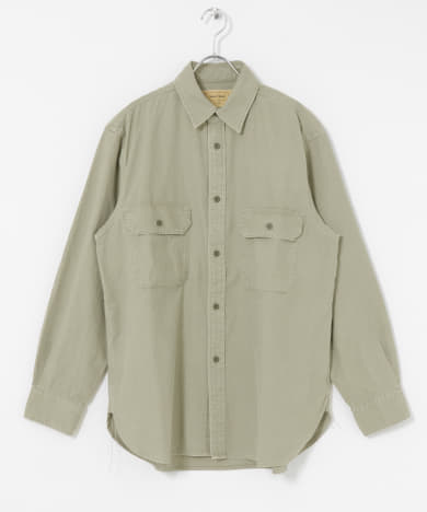 SEVEN BY SEVEN　C/R satin WORK SHIRTS