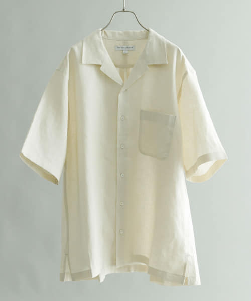 『Sサイズあり』Linen OpenCollor Shirts